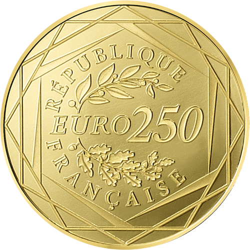250 Euro Le Coq 2015, achat vente pièces d'or